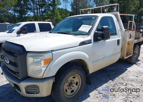 2011 Ford F-350 Xl из США, поврежденный, VIN 1FTBF3A6XBEB67242